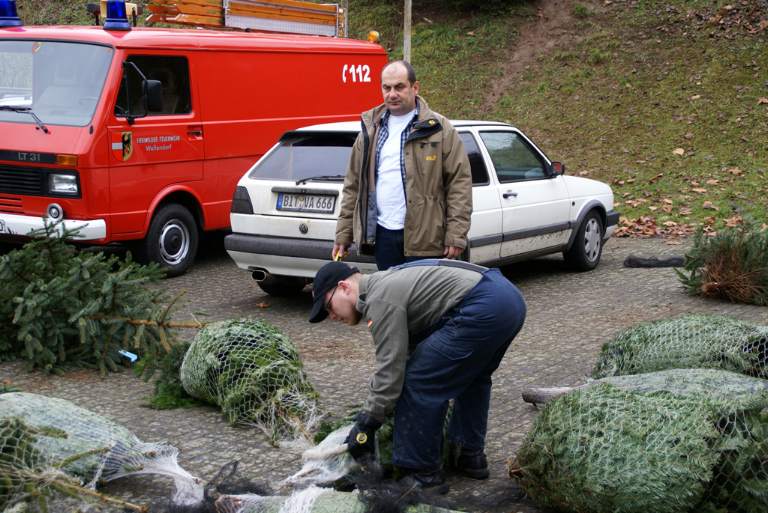 Weihnachtsbaumverkauf 2008 Bild Nr.017